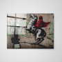 Wallity Cuadro Decorativo de Vidrio Templado Multicolor 70 x 100 cm